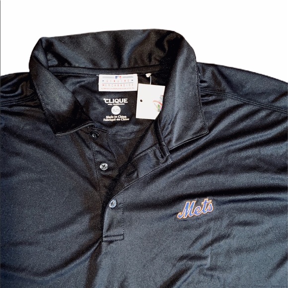 Cropped Vintage NY Mets Polo - Picture 5 of 5